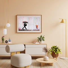 Diamond Painting Banksy – Kleurenregen - SEOS Shop ®