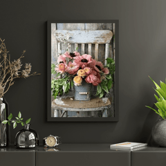 Diamond Painting Bloemen in Emmer
