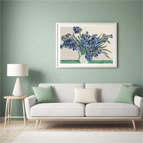 Diamond Painting Bloemen in vaas Van Gogh - SEOS Shop ®