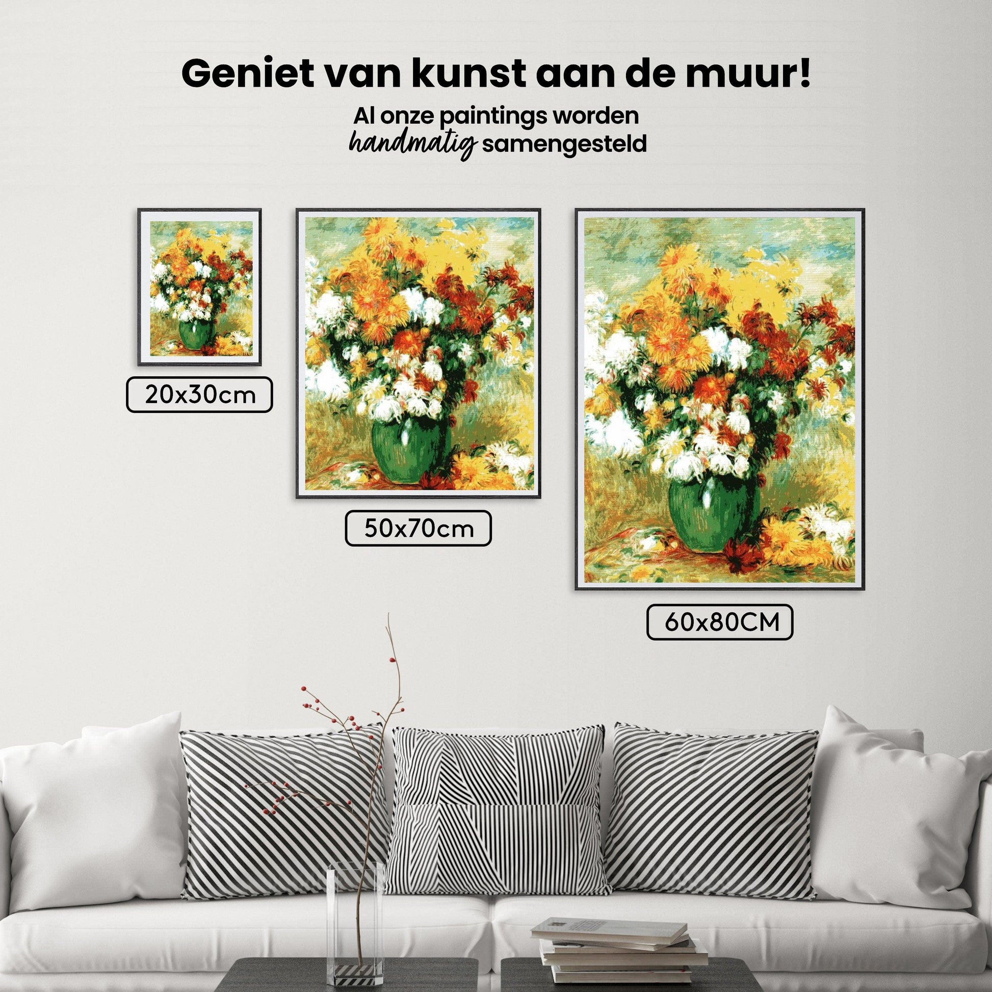 Diamond Painting Boeket van chrysanten - SEOS Shop ®
