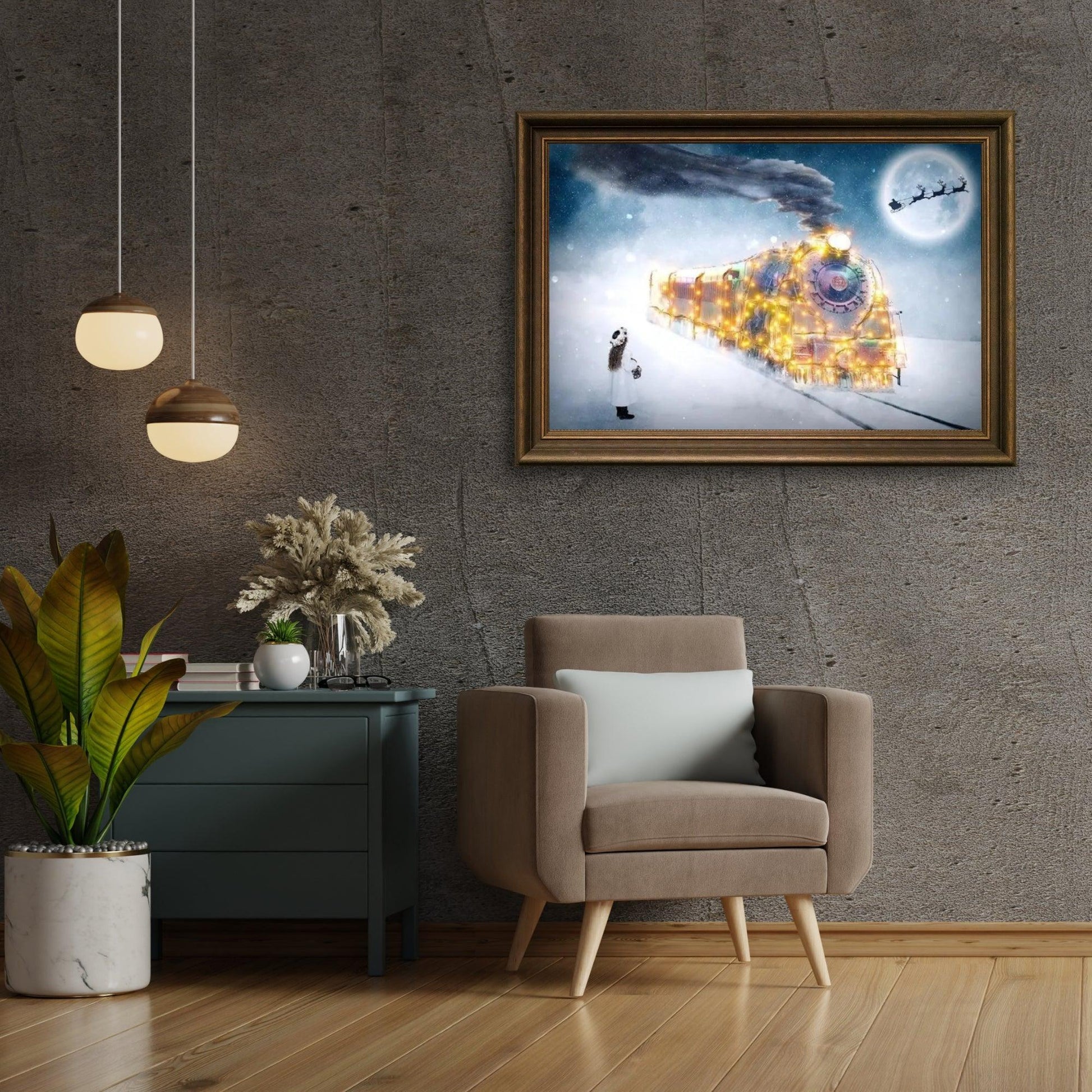 Diamond Painting De Kersttrein – SEOS Shop ®