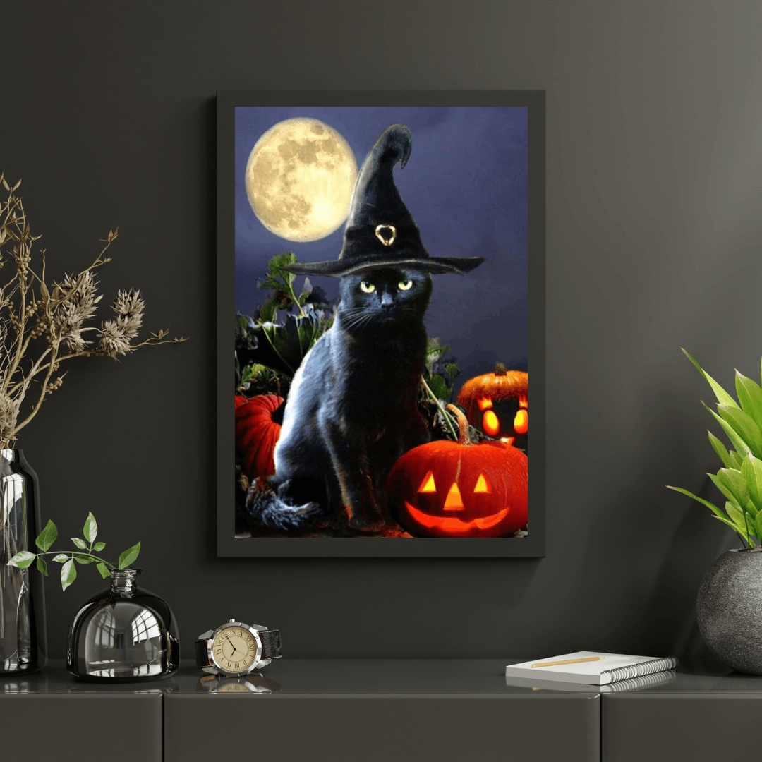 Diamond Painting De Zwarte Kater - SEOS Shop ®