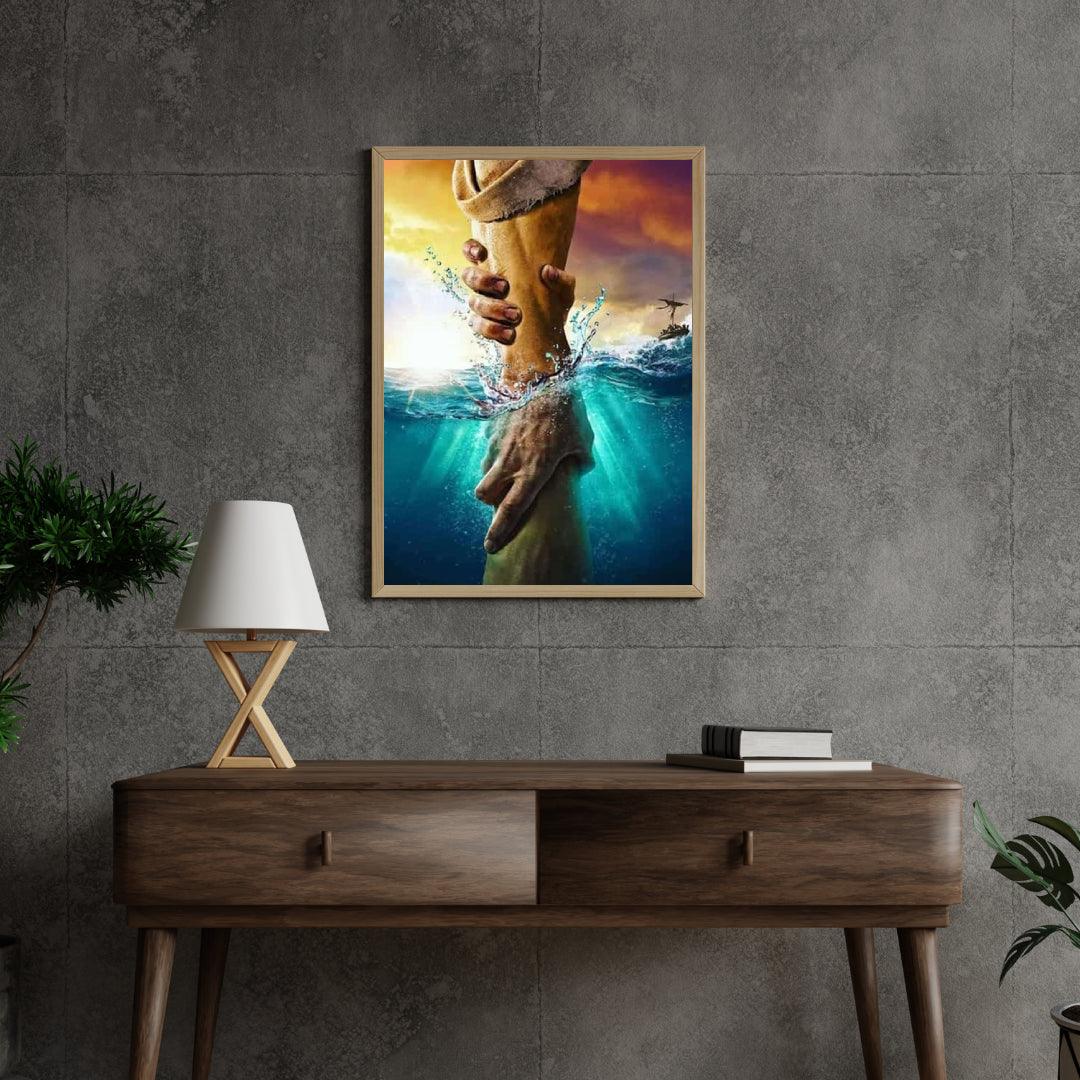 Diamond Painting De hand van God Jezus - SEOS Shop ®