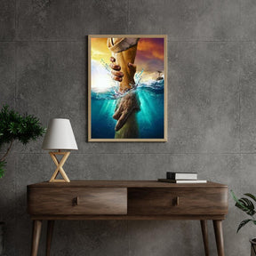 Diamond Painting De hand van God Jezus - SEOS Shop ®