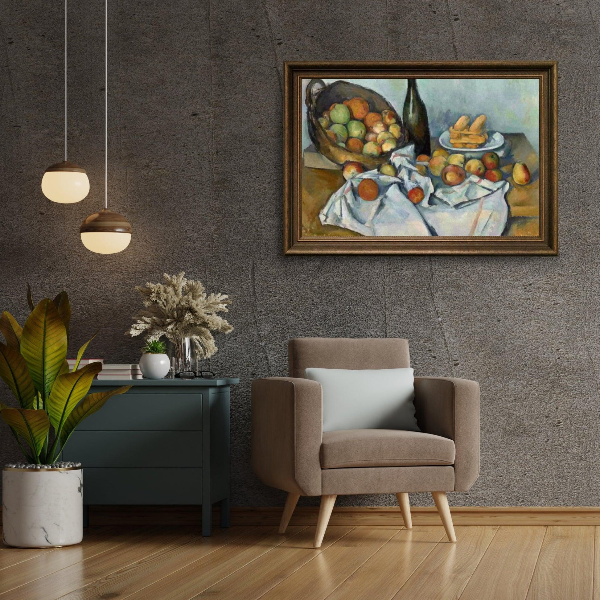 Diamond Painting De mand met appels (1893) - SEOS Shop ®