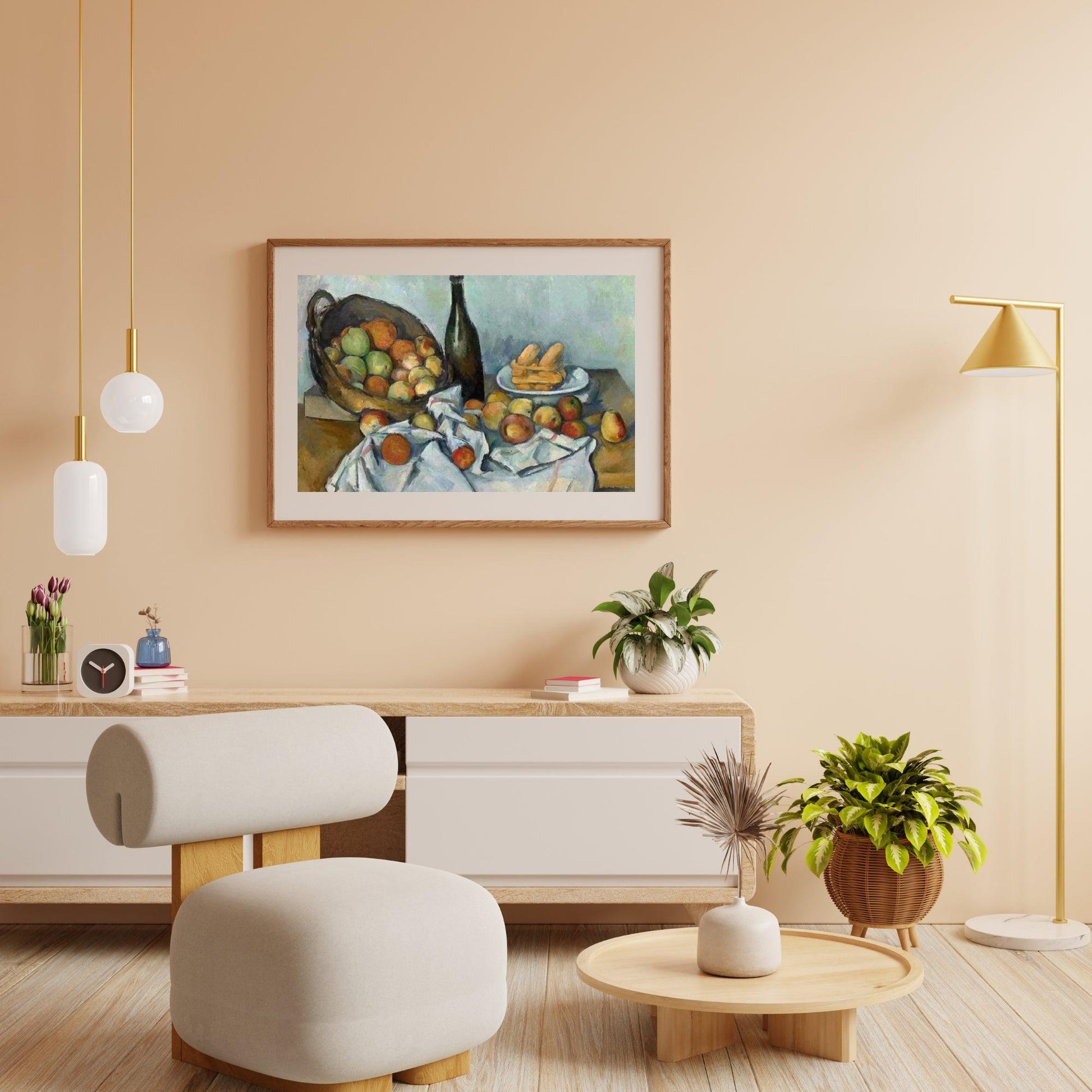 Diamond Painting De mand met appels (1893) - SEOS Shop ®
