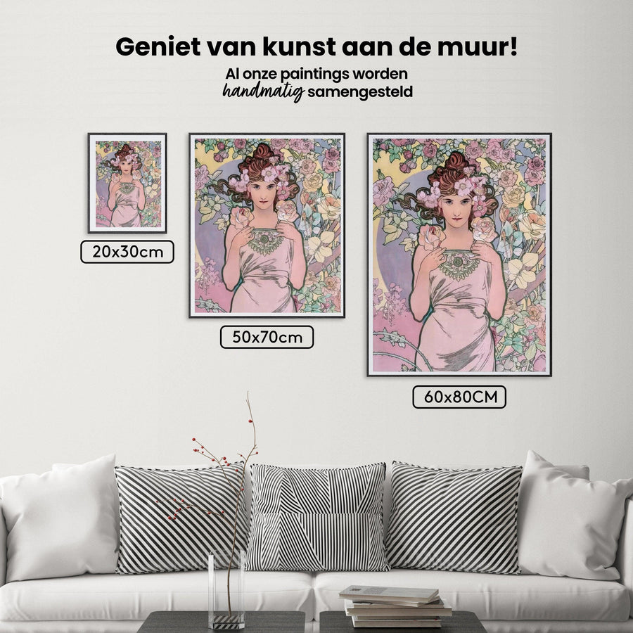 Diamond Painting De roos (1898) - SEOS Shop ®