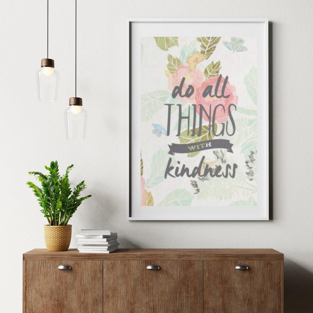 Diamond Painting Do all things with Kindness - SEOS Shop ®