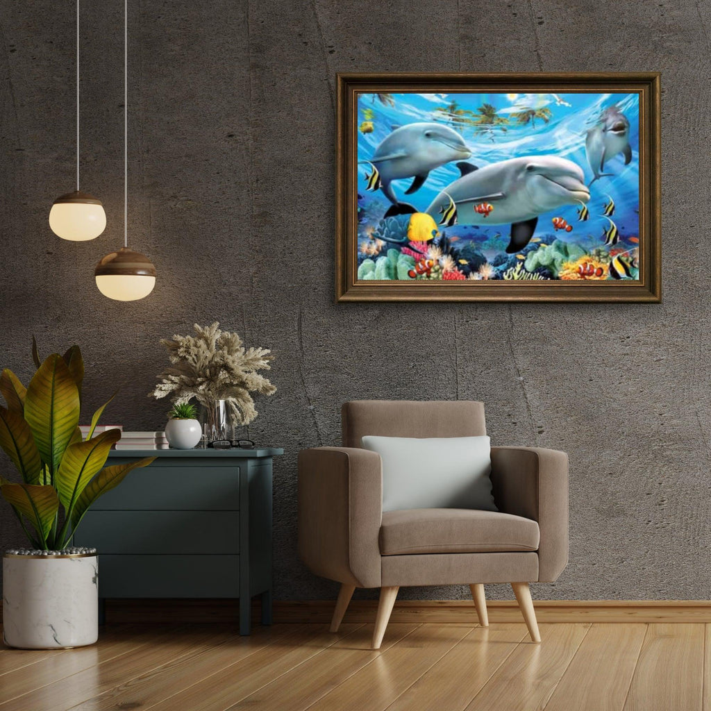 Diamond Painting Dolfijnenwereld - SEOS Shop ®