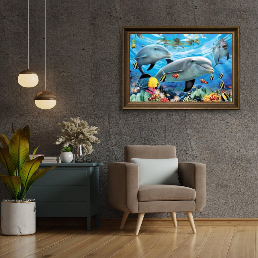 Diamond Painting Dolfijnenwereld - SEOS Shop ®