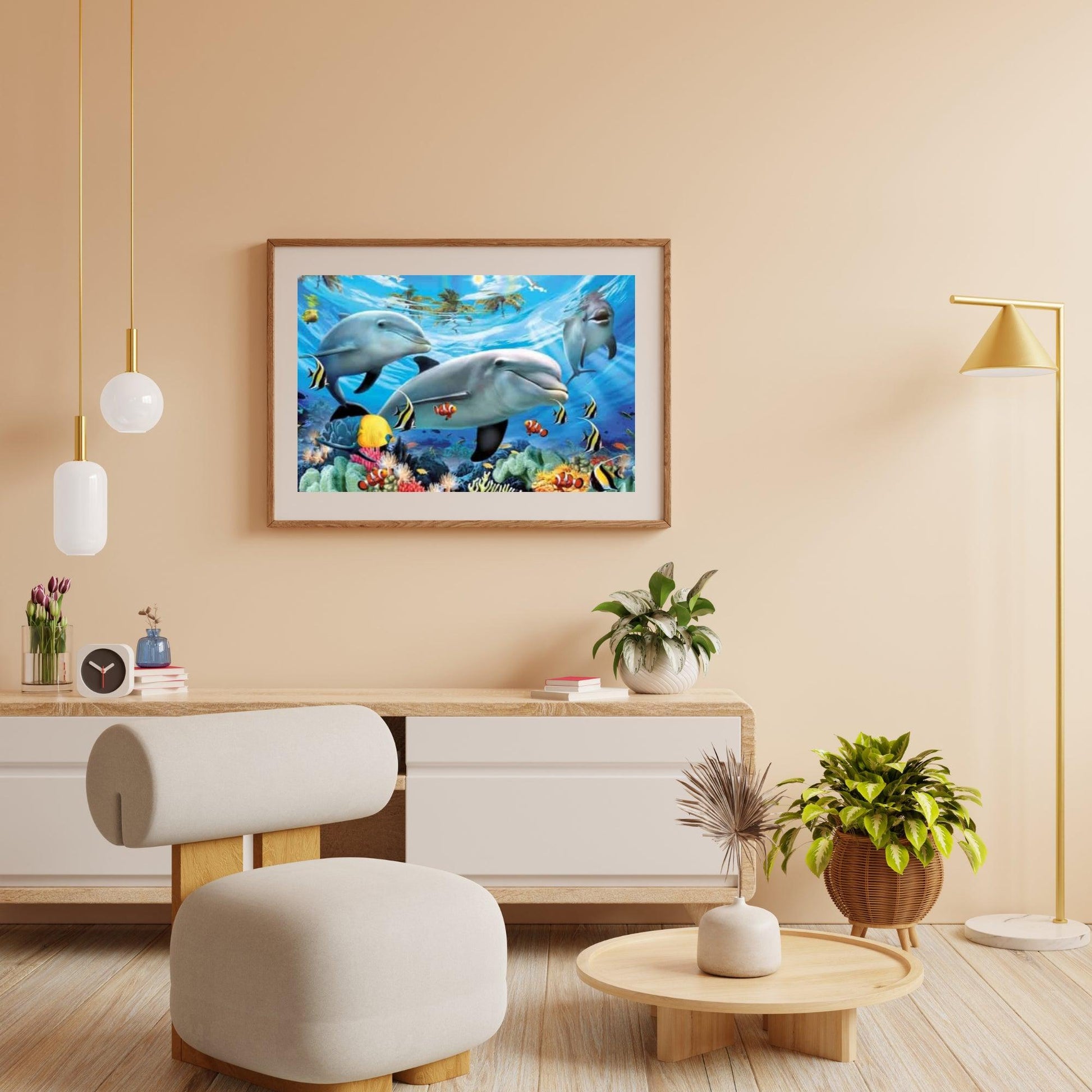 Diamond Painting Dolfijnenwereld - SEOS Shop ®