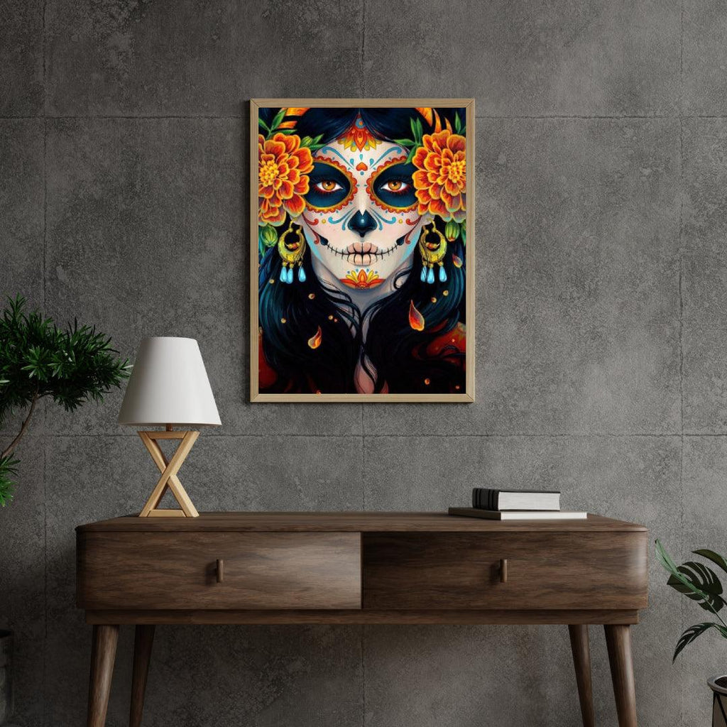 Diamond Painting Doodshoofd Vrouw - SEOS Shop ®