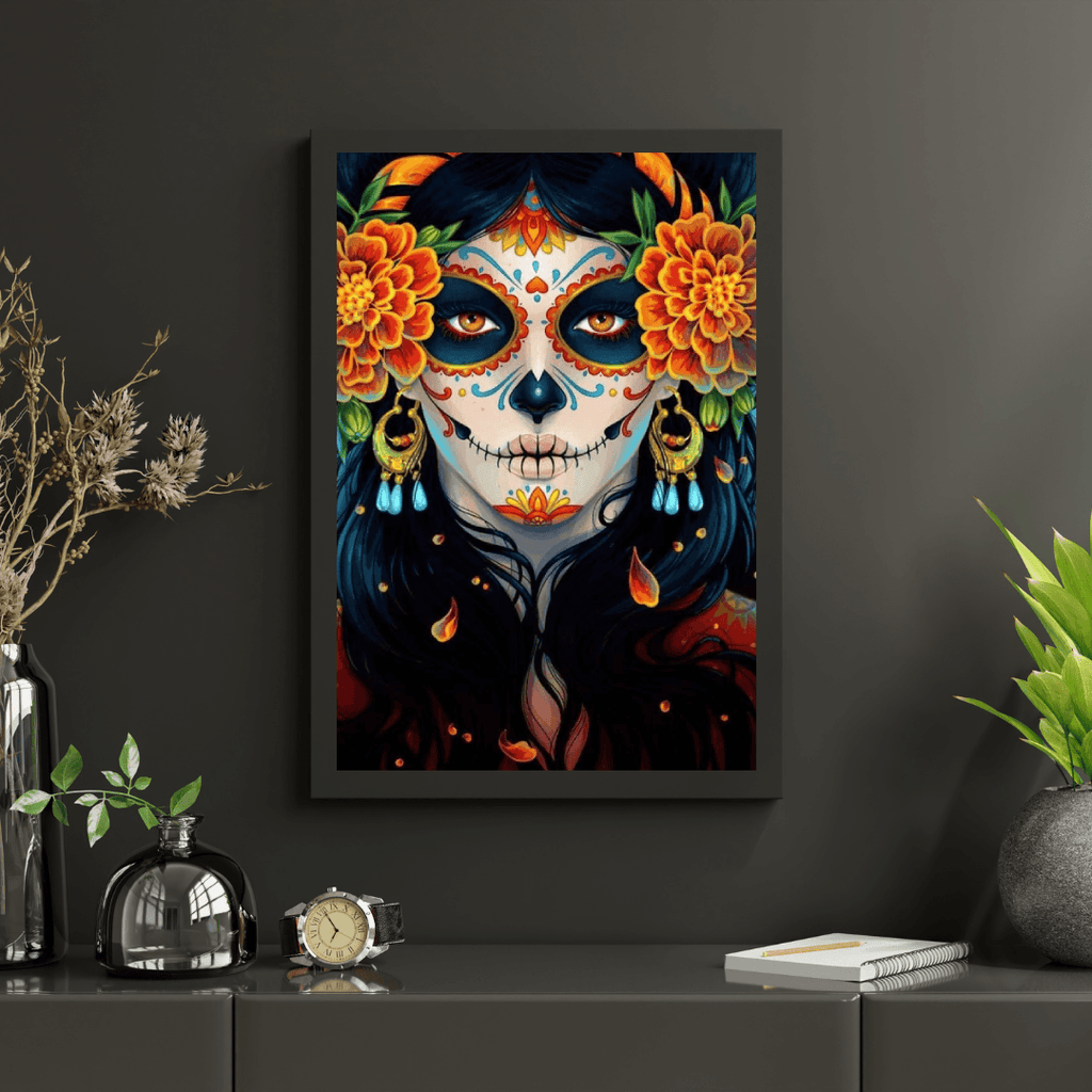 Diamond Painting Doodshoofd Vrouw - SEOS Shop ®