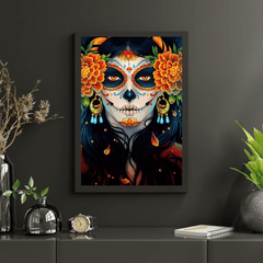 Diamond Painting Doodshoofd Vrouw - SEOS Shop ®