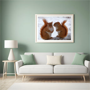 Diamond Painting Eekhoorn paar - SEOS Shop ®