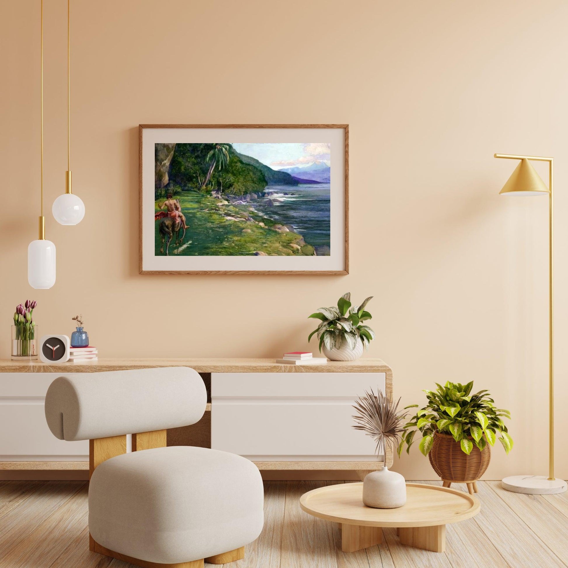 Diamond Painting Een ruiterpad in Tahiti - SEOS Shop ®