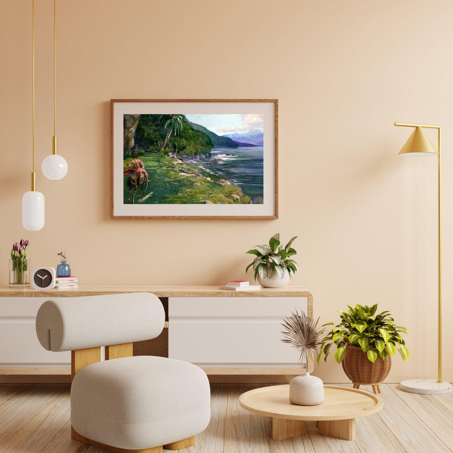 Diamond Painting Een ruiterpad in Tahiti - SEOS Shop ®