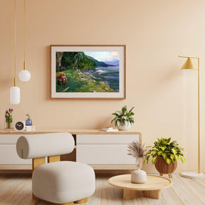 Diamond Painting Een ruiterpad in Tahiti - SEOS Shop ®
