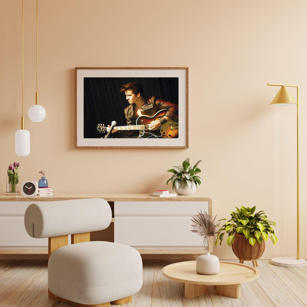 Diamond Painting Elvis Presley met gitaar - SEOS Shop ®