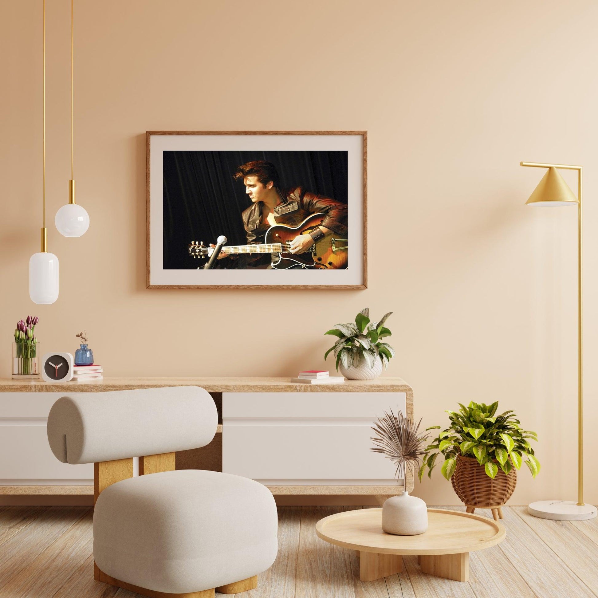 Diamond Painting Elvis Presley met gitaar - SEOS Shop ®