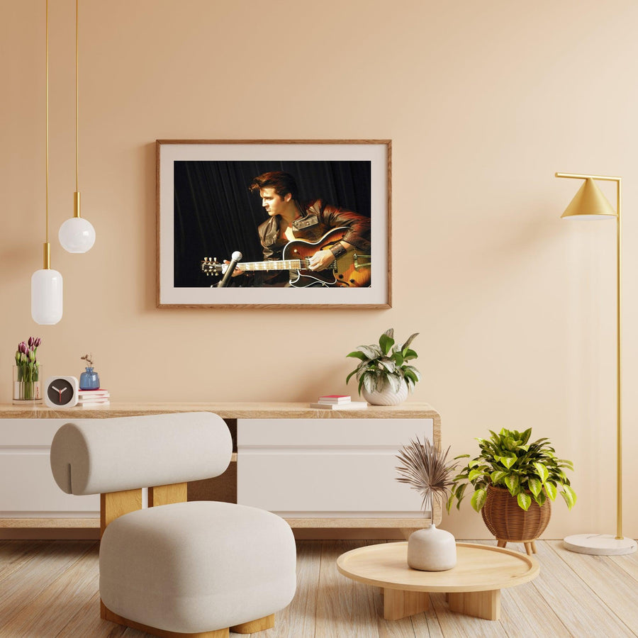Diamond Painting Elvis Presley met gitaar - SEOS Shop ®