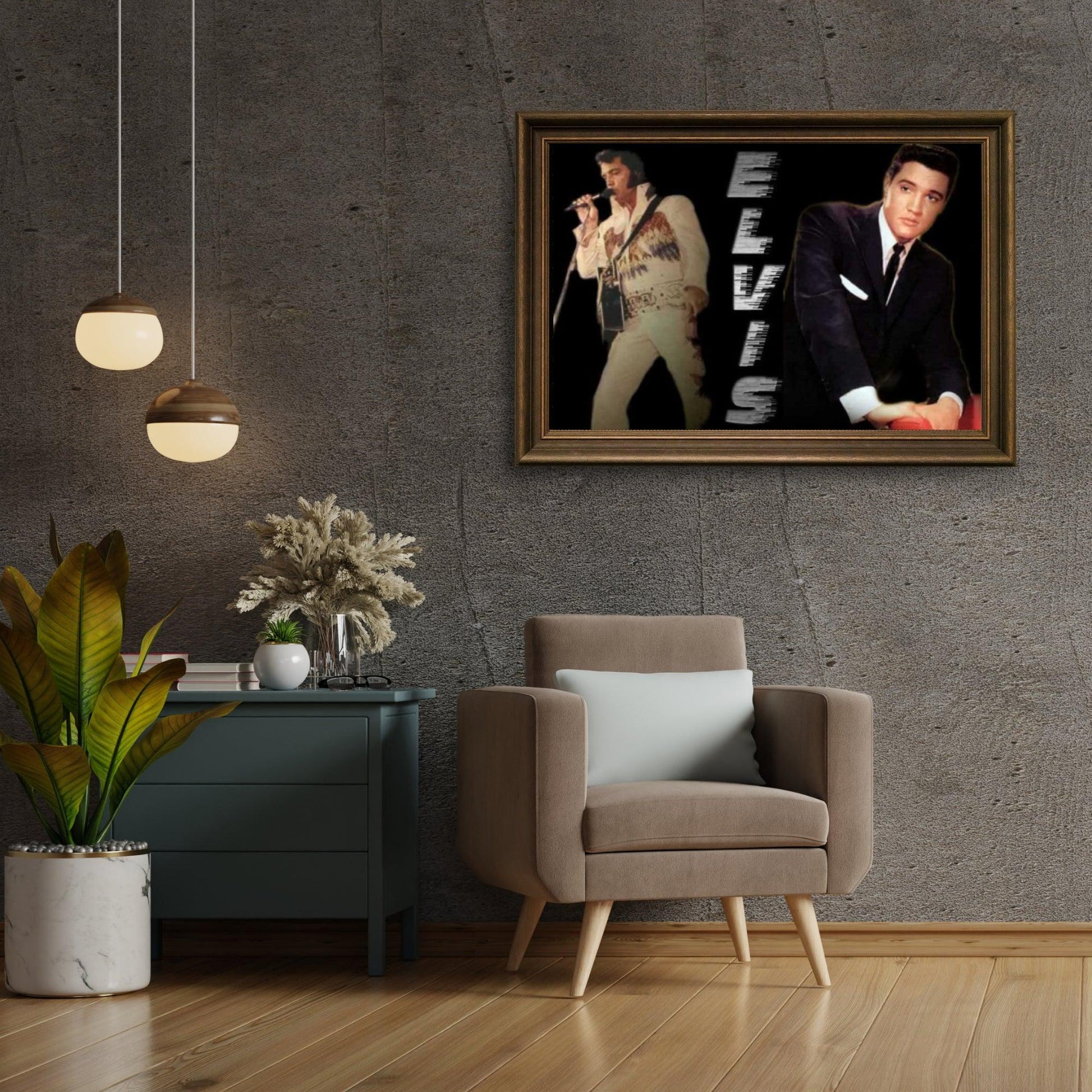 Diamond Painting Elvis Presley twee fases - SEOS Shop ®