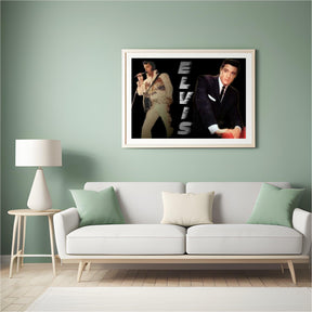 Diamond Painting Elvis Presley twee fases - SEOS Shop ®
