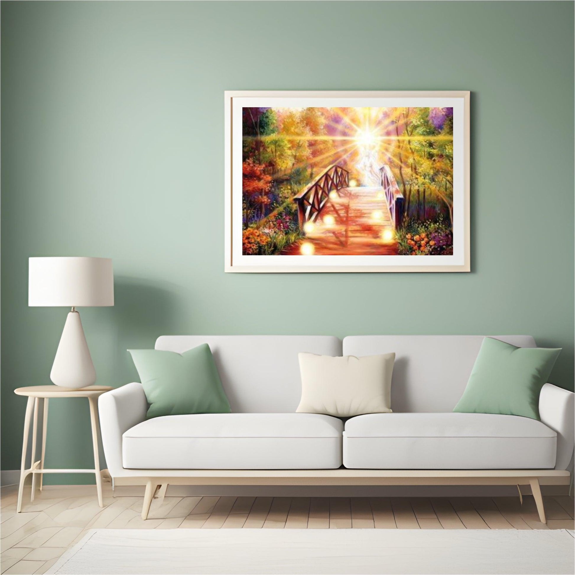 Diamond Painting Engel op brug - SEOS Shop ®