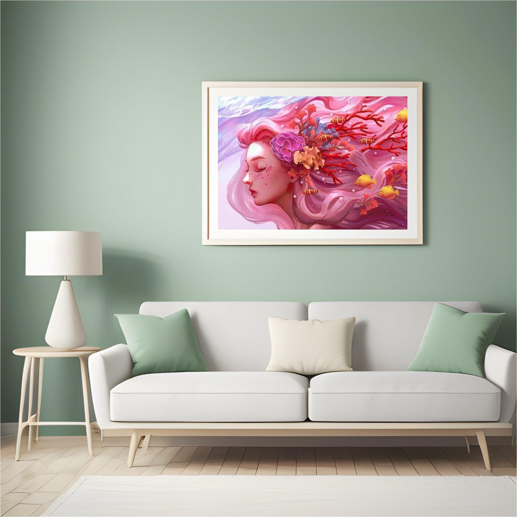 Diamond Painting Fantasiemeisje met Vlinders