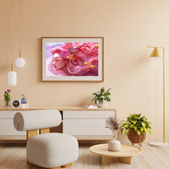 Diamond Painting Fantasiemeisje met Vlinders