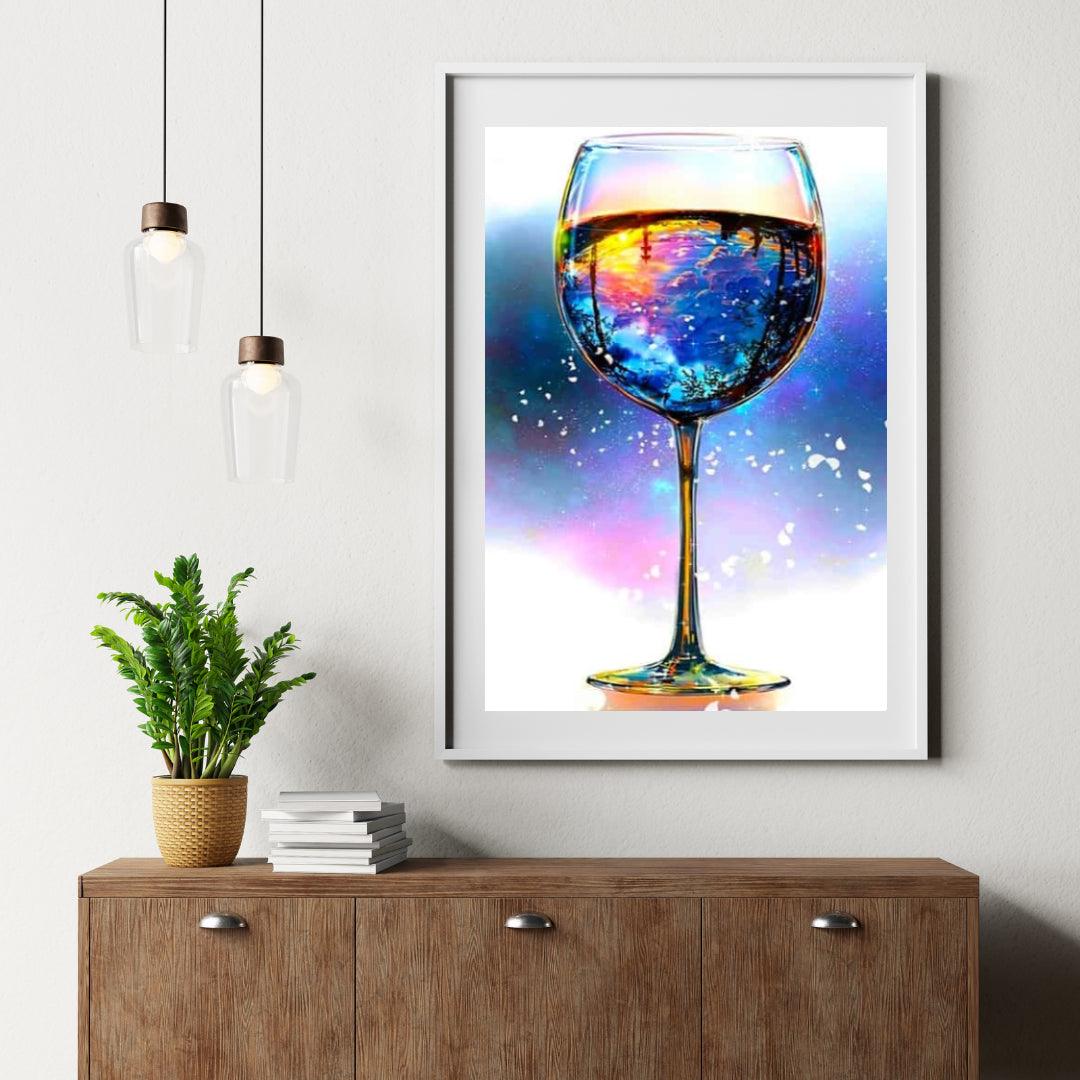 Diamond Painting Fantasie Wijnglas - SEOS Shop ®
