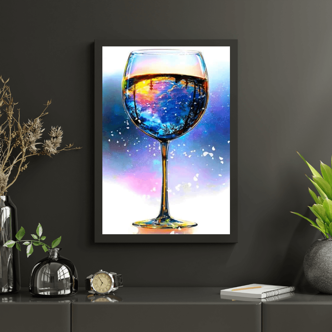 Diamond Painting Fantasie Wijnglas - SEOS Shop ®
