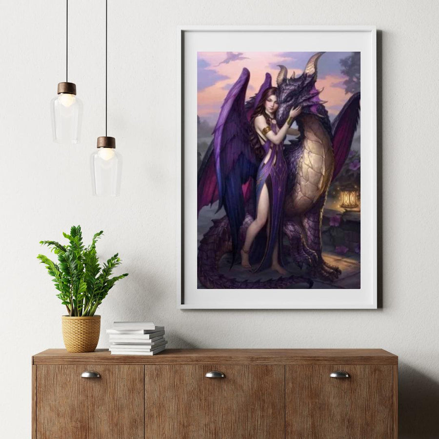 Diamond Painting Fee Met Draak - SEOS Shop ®