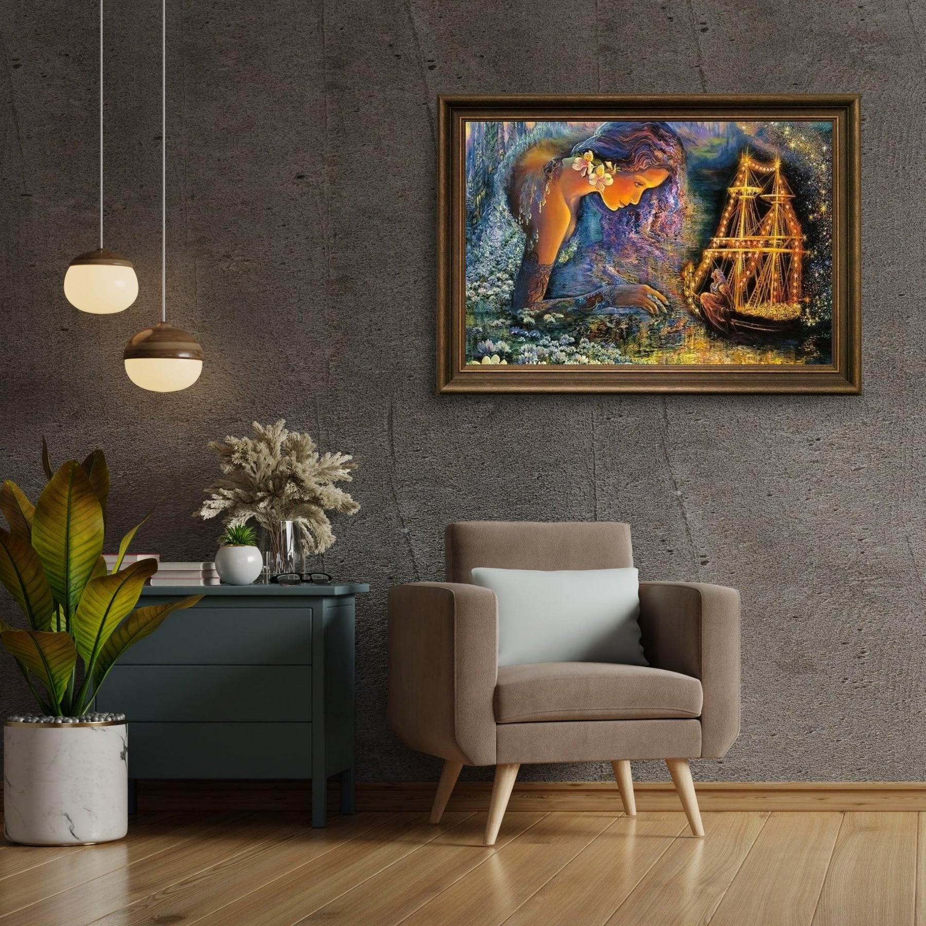 Diamond Painting Feeën in de magische boot - SEOS Shop ®