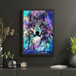 Diamond Painting Galaxy Wolf - SEOS Shop ®