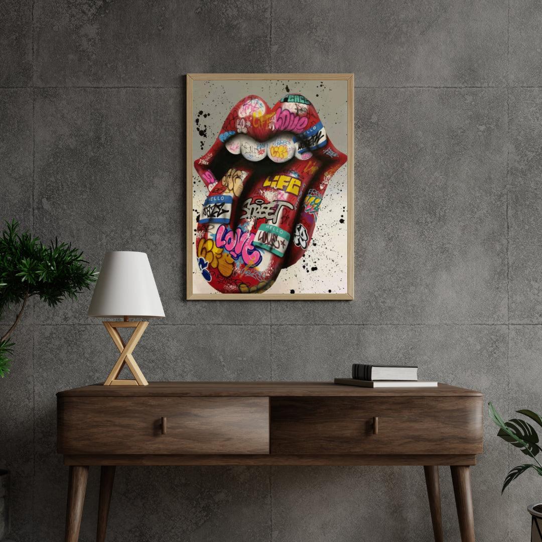 Diamond Painting Gekleurde Tong - SEOS Shop ®