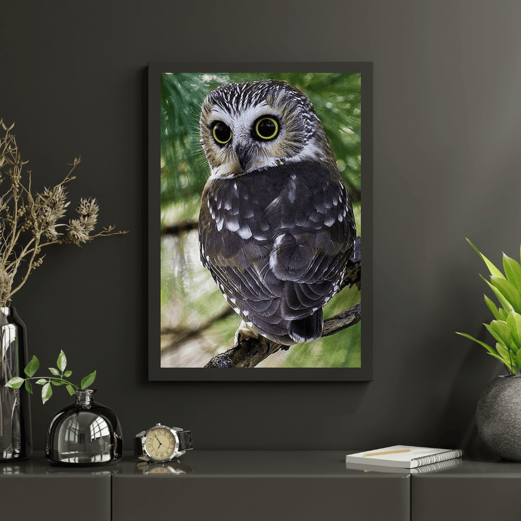 Diamond Painting Gele Ogen Uil - SEOS Shop ®
