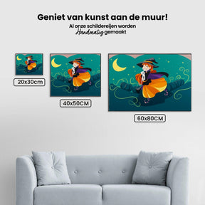 Diamond Painting Gelukkige goede kleine heks - SEOS Shop ®
