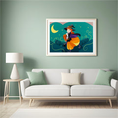 Diamond Painting Gelukkige goede kleine heks - SEOS Shop ®