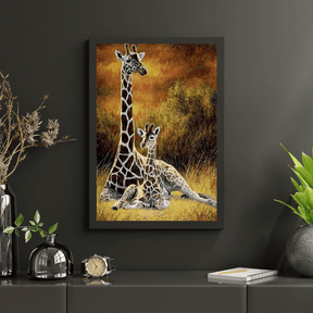 Diamond Painting Giraf Moeder en Kind – SEOS Shop ®