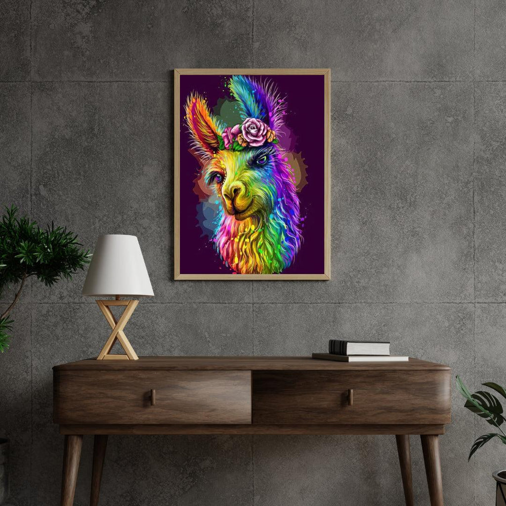 Diamond Painting Grappige lama - SEOS Shop ®