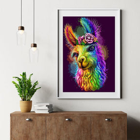 Diamond Painting Grappige lama - SEOS Shop ®
