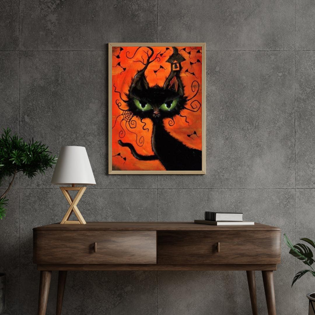 Diamond Painting Halloween Kat - SEOS Shop ®