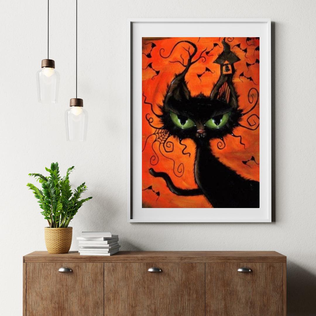 Diamond Painting Halloween Kat - SEOS Shop ®
