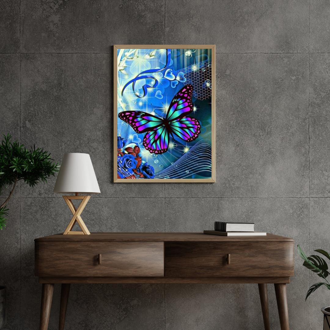 Diamond Painting Hart en Vlinder - SEOS Shop ®