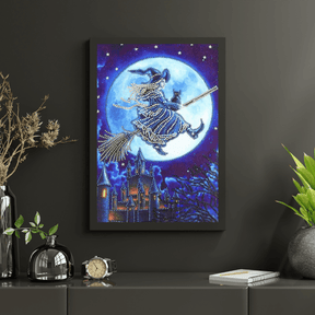 Diamond Painting Heks In Maanlicht - SEOS Shop ®