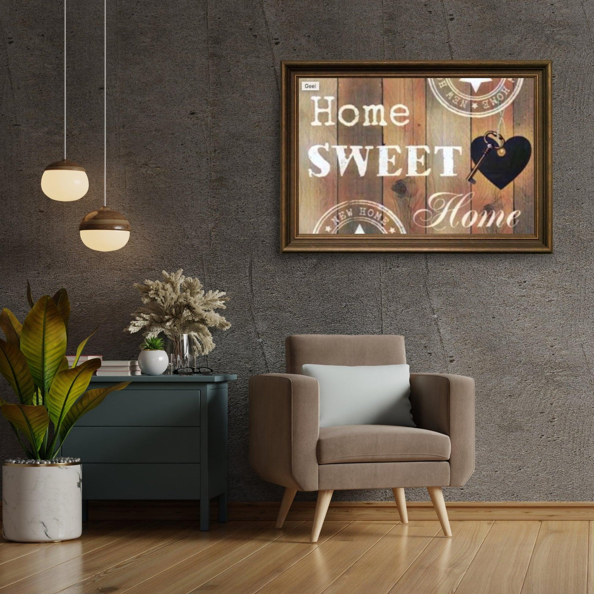 Diamond Painting Home Sweet Home Hout Look  – SEOS Shop ®