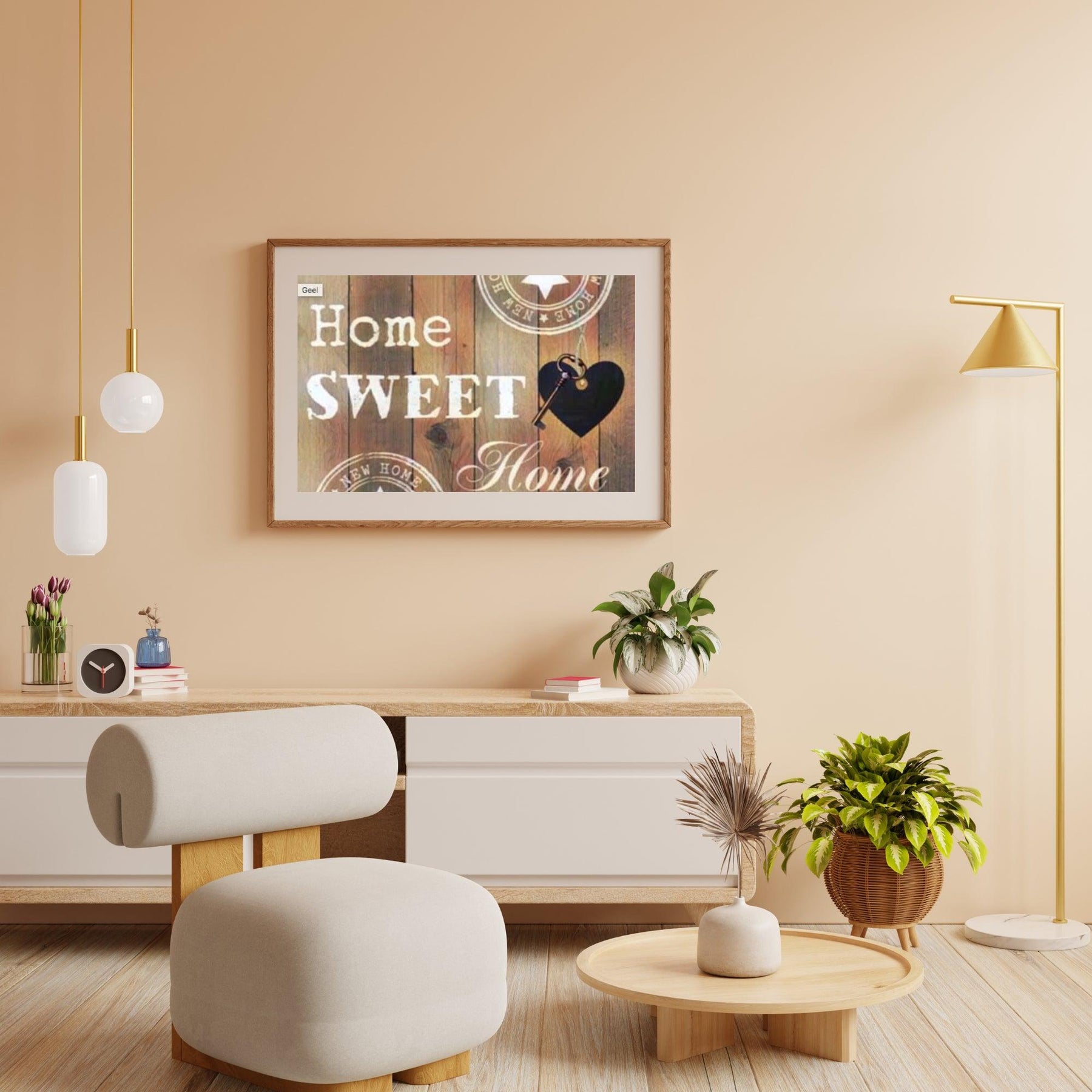 Diamond Painting Home Sweet Home Hout Look  – SEOS Shop ®