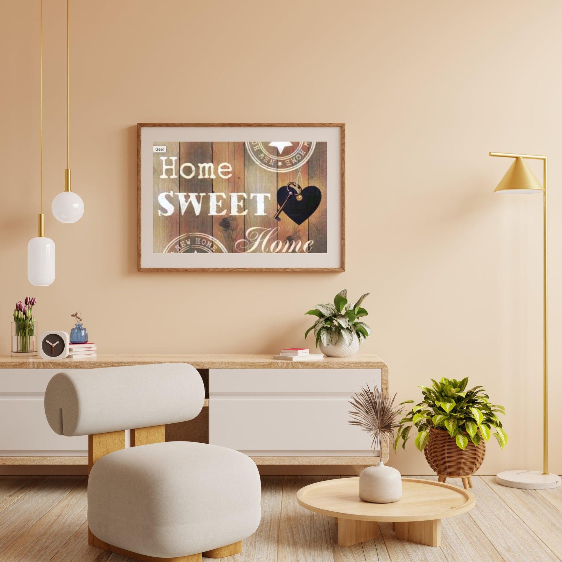 Diamond Painting Home Sweet Home Hout Look  – SEOS Shop ®