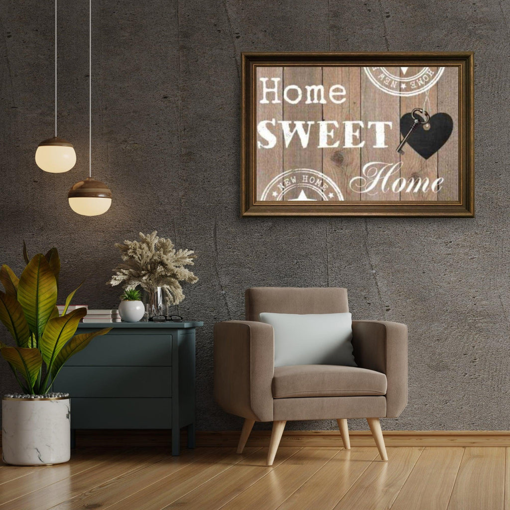 Diamond Painting Home Sweet Home Blank Hout 40x30cm – SEOS Shop ®